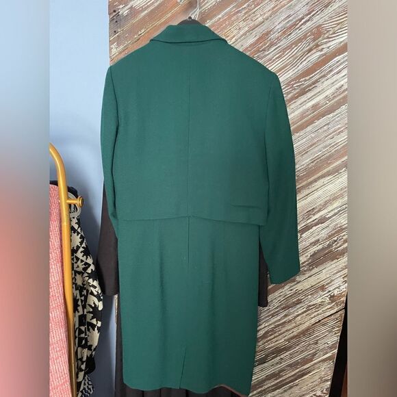 Talbots Petites vintage wool colorblock suit set - Picture 5 of 5